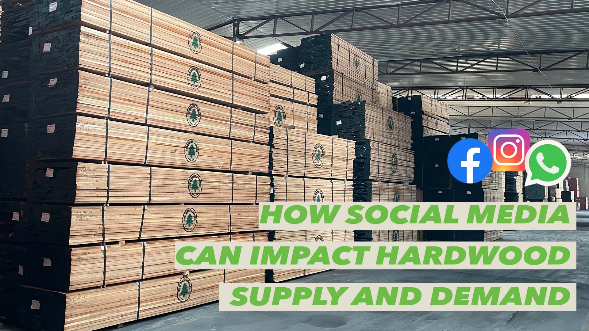 Social Media Impact on Hardwood Supply and Demand